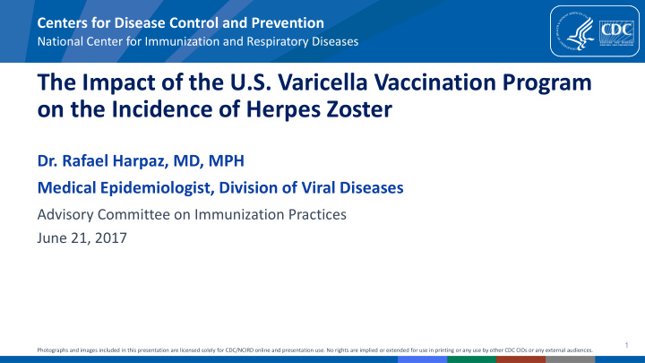 the impact of the u s varicella vaccination program on
