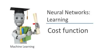 Cost function  Machine Learning  Neural Network (Classification)  total no. of layers in network