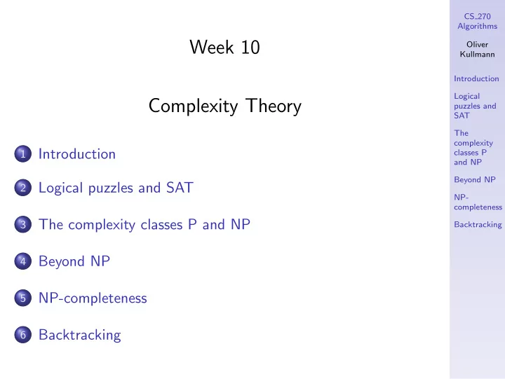 week 10