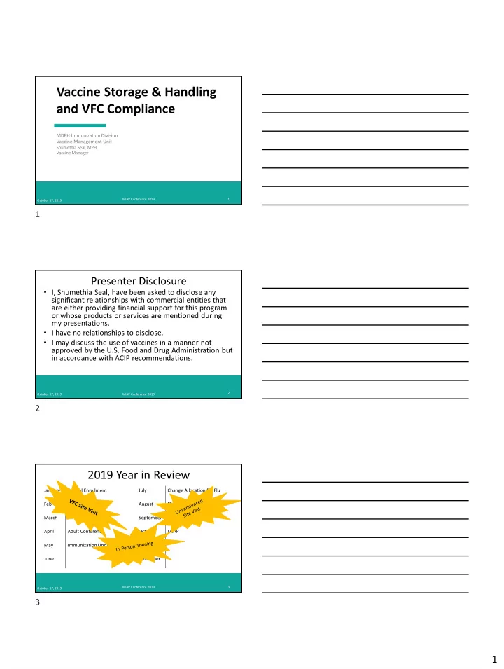 vaccine storage amp handling and vfc compliance