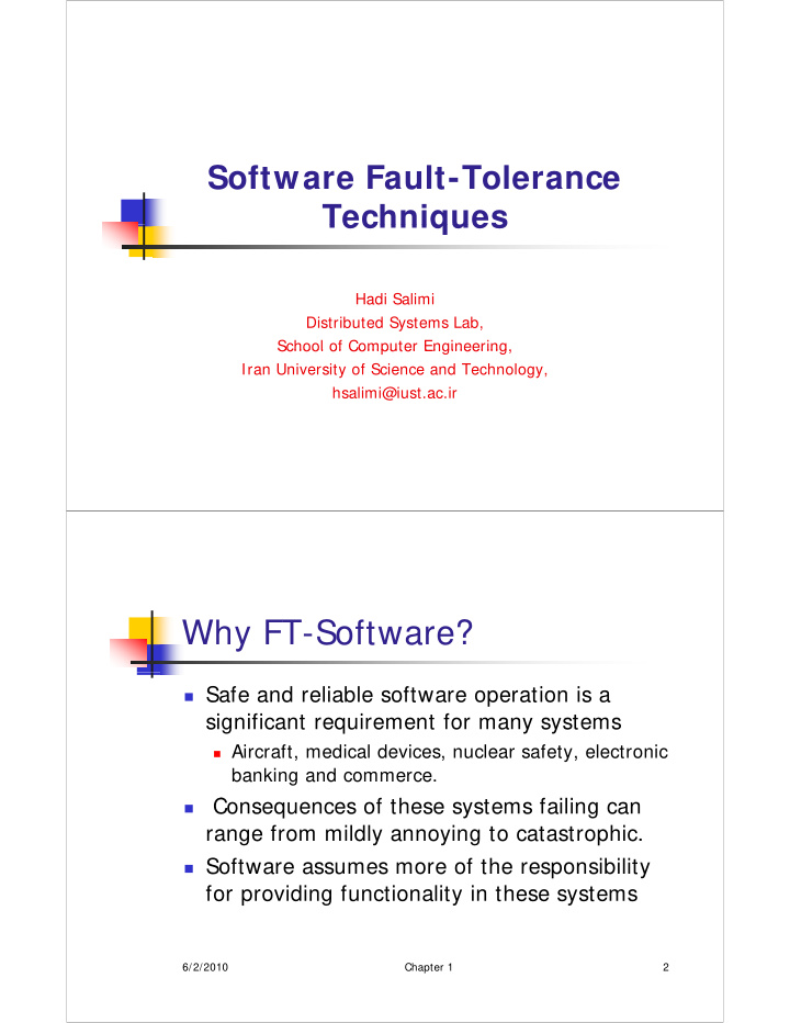 why ft software