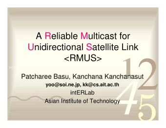 1  0011 0010 1010 1101 0001 0100 1011  Patcharee Basu, Kanchana Kanchanasut  yoo@soi.ne.jp,