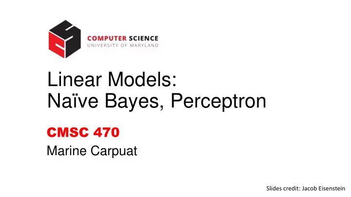 na ve bayes perceptron