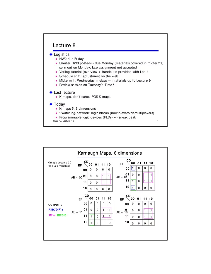 lecture 8
