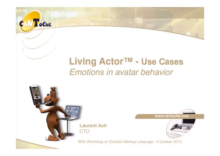 living actor living actor