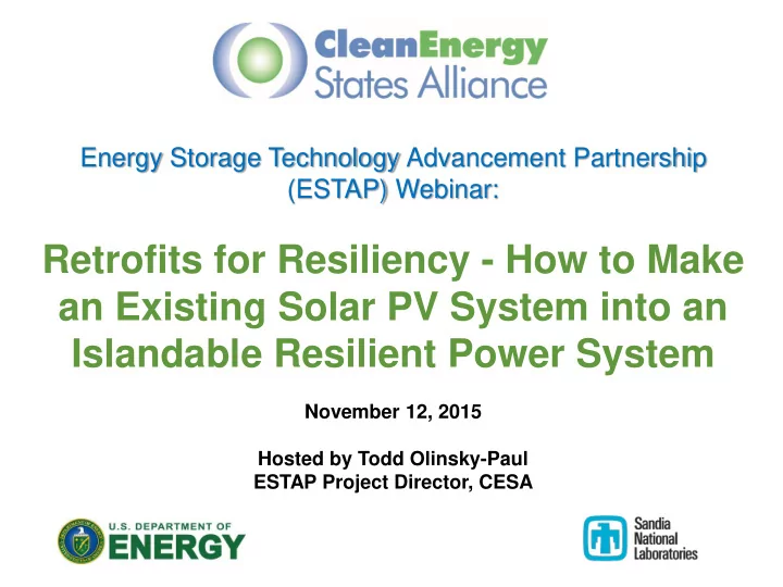 retrofits for resiliency how to make