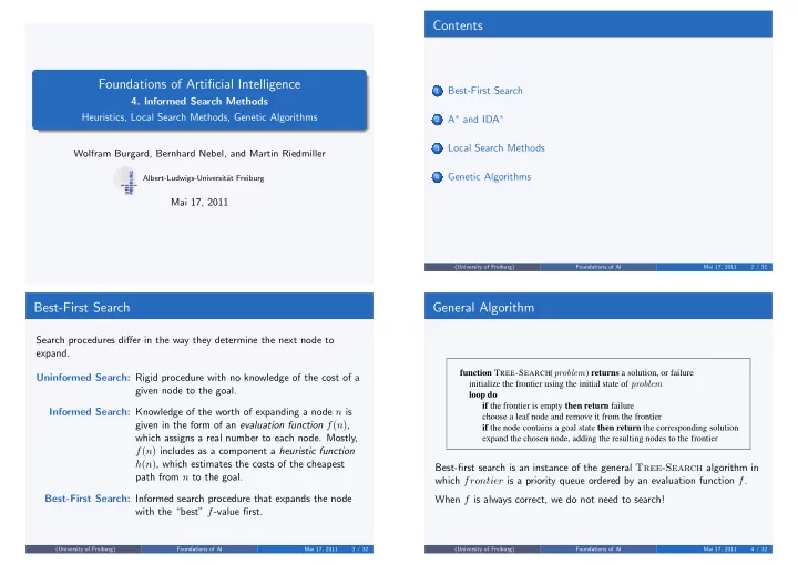 contents foundations of artificial intelligence
