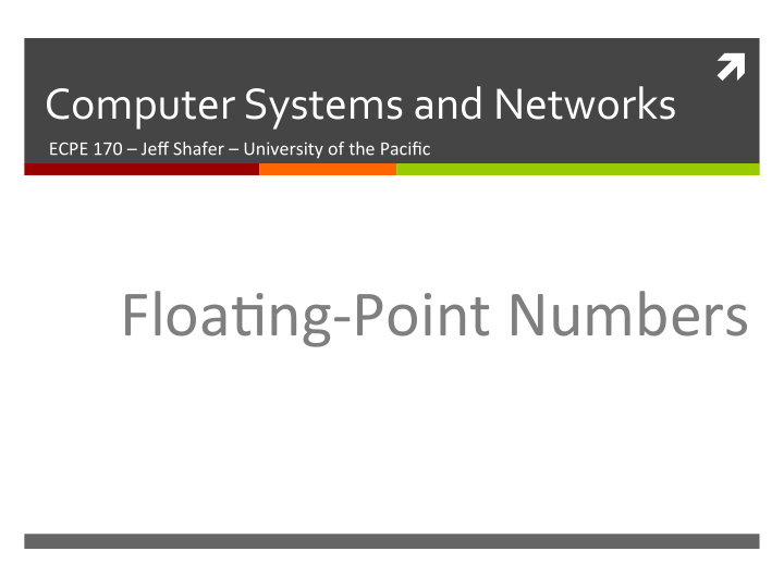 floa ng point numbers