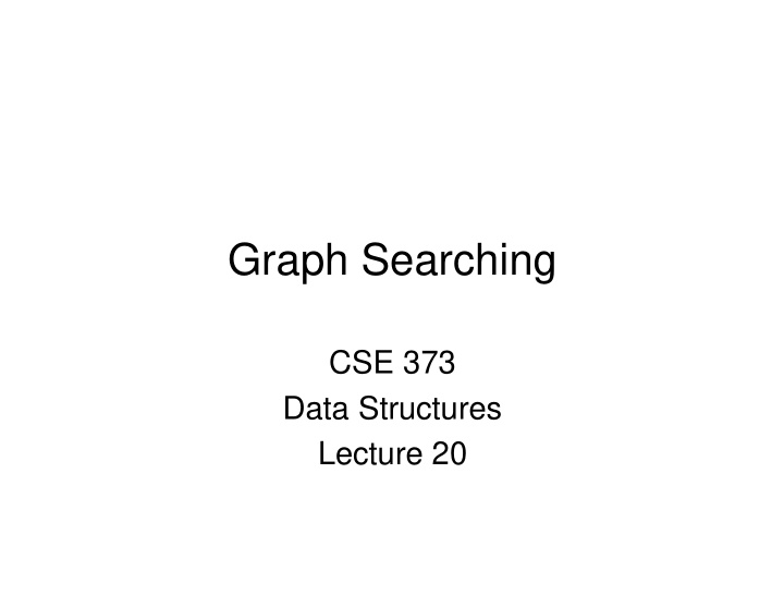 graph searching