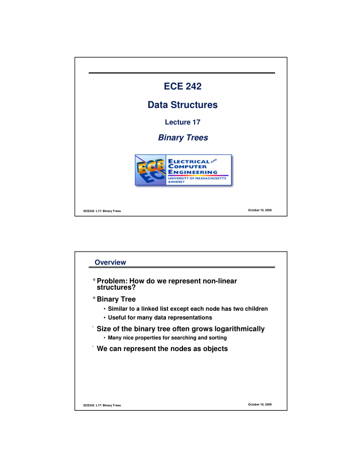 ece 242 data structures