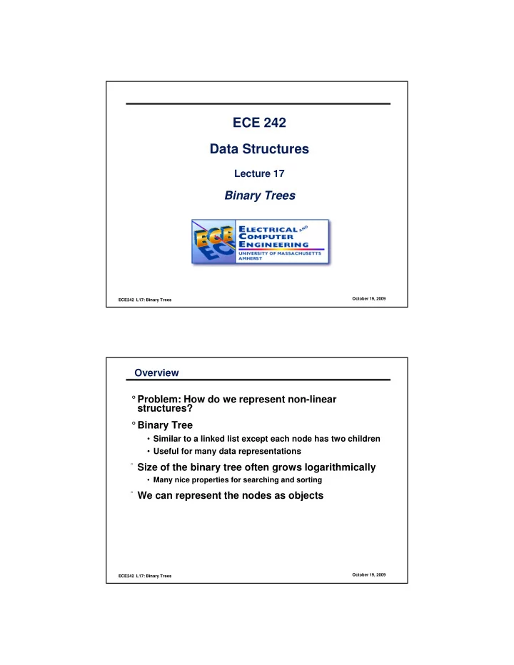 ece 242 data structures
