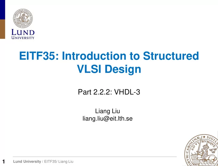 vlsi design