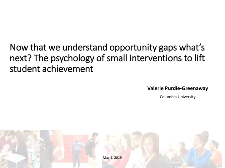 now that we understand o opportunity g gaps w what s next