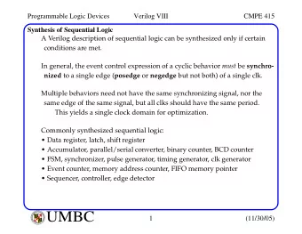 UMBC  A  B  M  A  L  T  F  O  U  M  B  C  I  M  Y  O  R  T  1  (11/30/05)  I  E  S  R  C  E  O  V