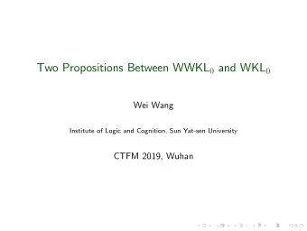 Based on joint works of Chitat Chong, Wei Li, WW and Yue Yang,  and of Barmaplias, WW and Xia.  The