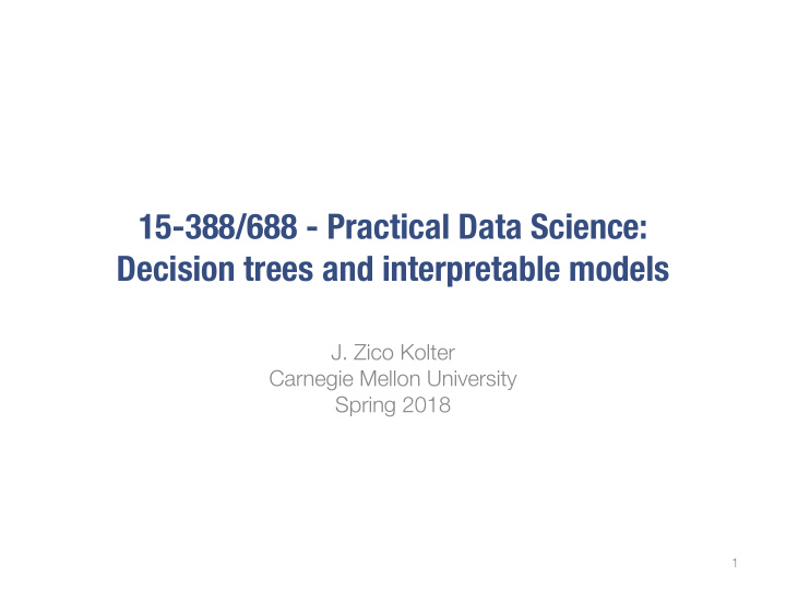15 388 688 practical data science decision trees and