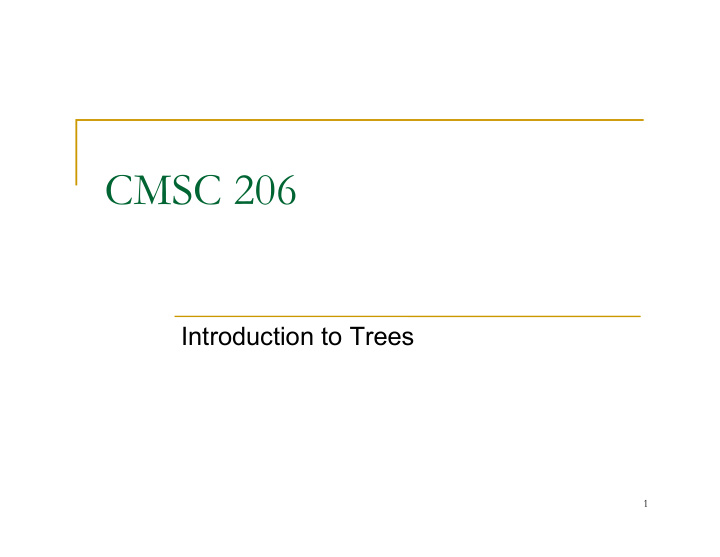 cmsc 206