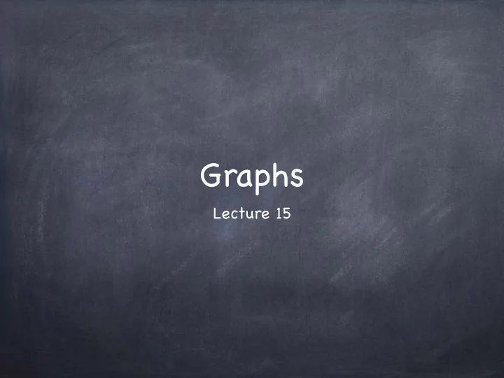 graphs