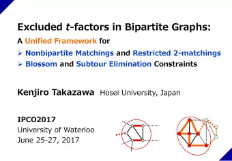 Excluded t -factors in Bipartite Graphs:  A Unified Framework for  Nonbipartite Matchings and