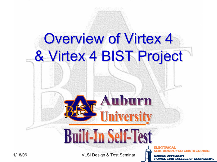 overview of virtex virtex 4 4 overview of virtex virtex 4