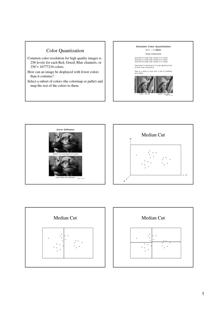 color quantization