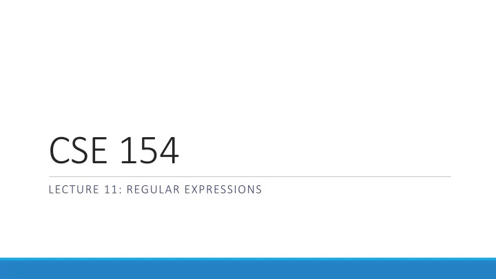 cse 154