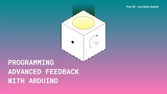 PROGRAMMING   ADVANCED FEEDBACK  WITH ARDUINO  Part 02 - Led blink fastled  FASTLED LIBRARY
