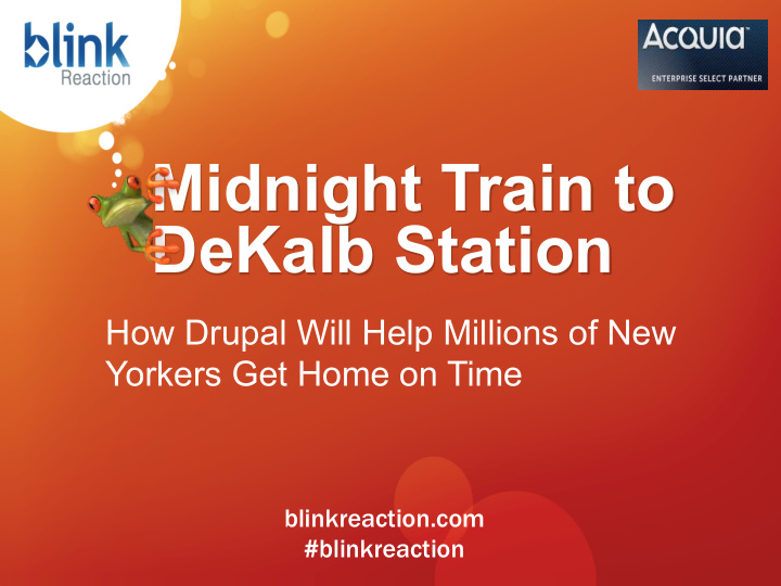 midnight train to dekalb station