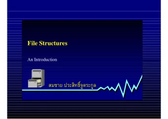 Outline ! Introduction ! Basic
