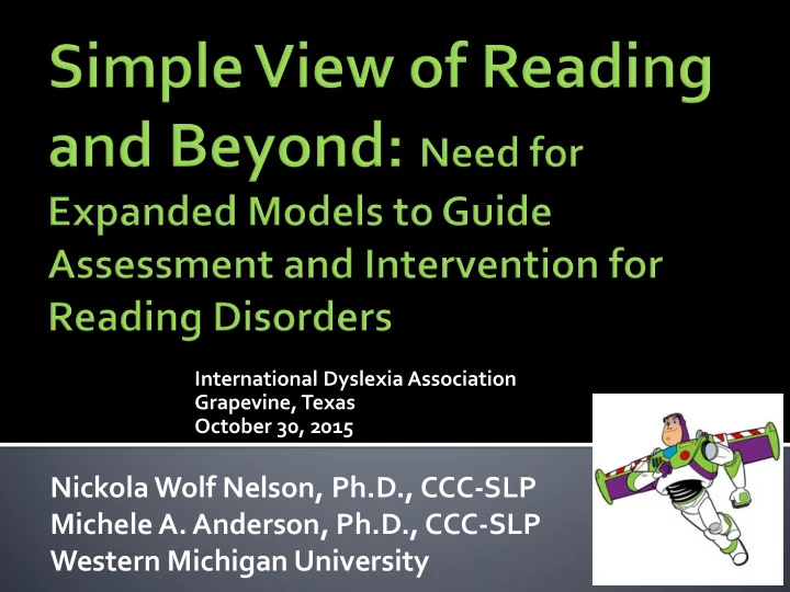nickola wolf nelson ph d ccc slp michele a anderson ph d