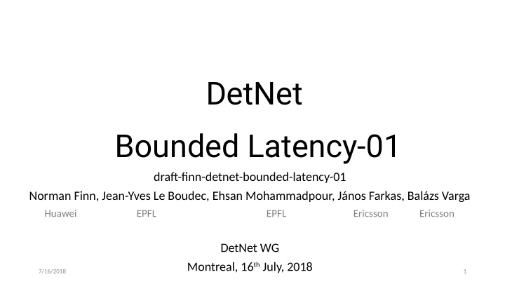 detnet bounded latency 01