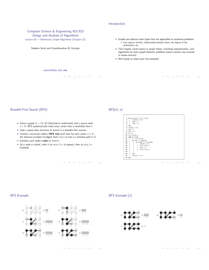 introduction computer science engineering 423 823 design