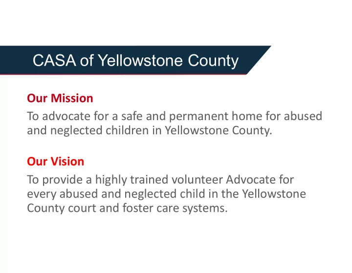 casa of yellowstone county