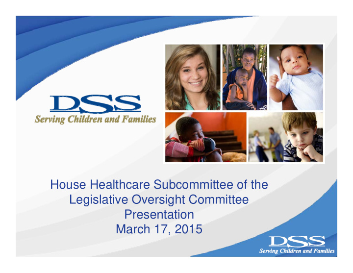 house healthcare subcommittee of the legislative
