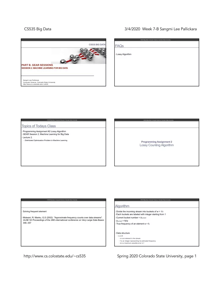 cs535 big data 3 4 2020 week 7 b sangmi lee pallickara