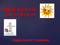heat illness prevention applies to outdoor places of