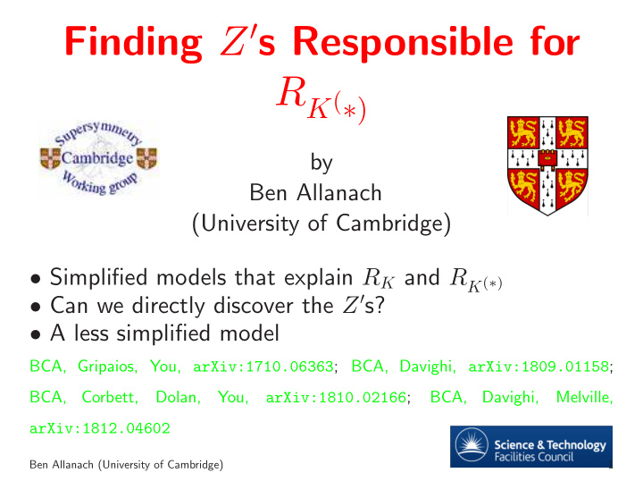 finding z s responsible for