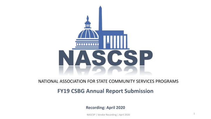 fy19 csbg annual report submission
