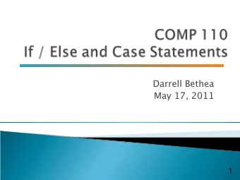 Darrell Bethea  May 17, 2011  1  3  Variable is something that can store a piece  of data