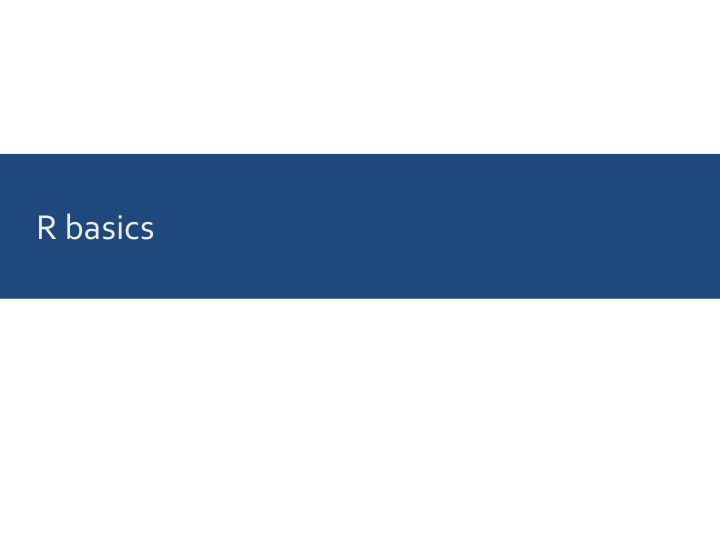 r basics assignments numbers vectors