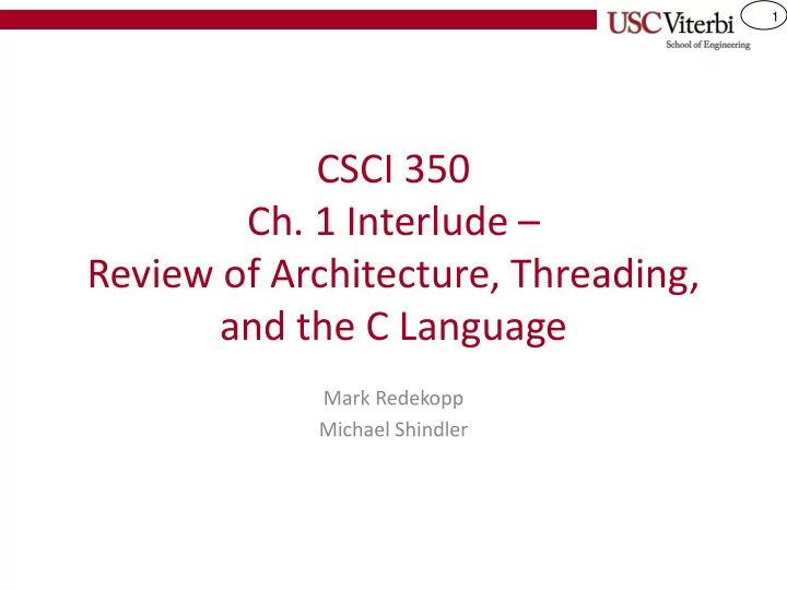 ch 1 interlude
