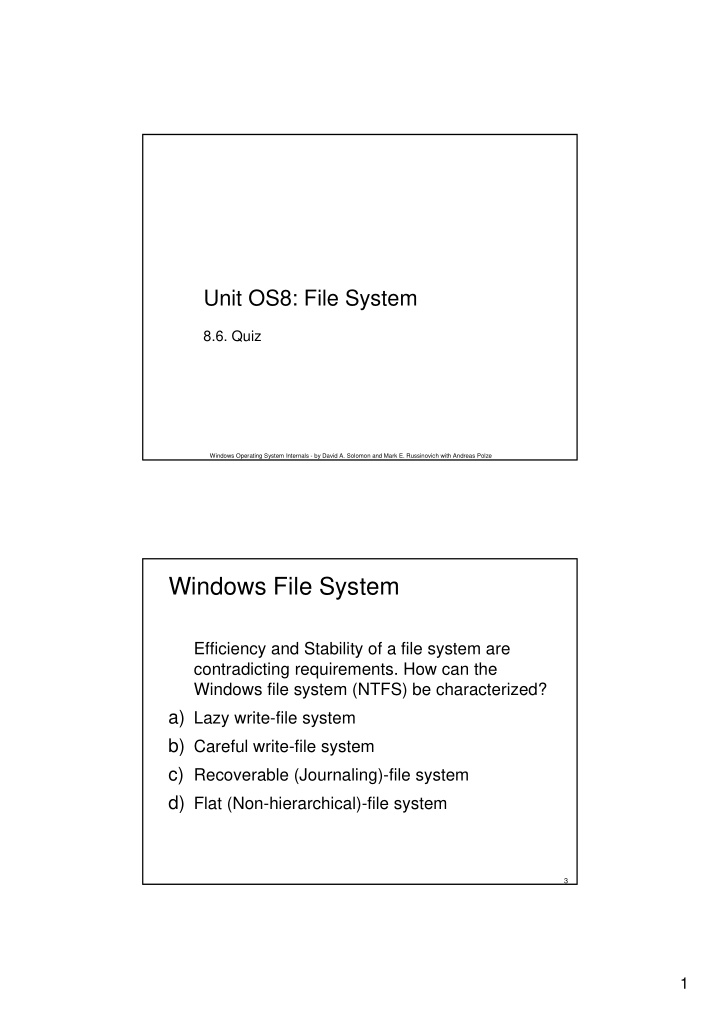 windows file system