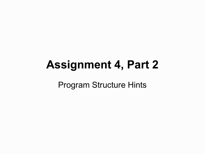 assignment 4 part 2