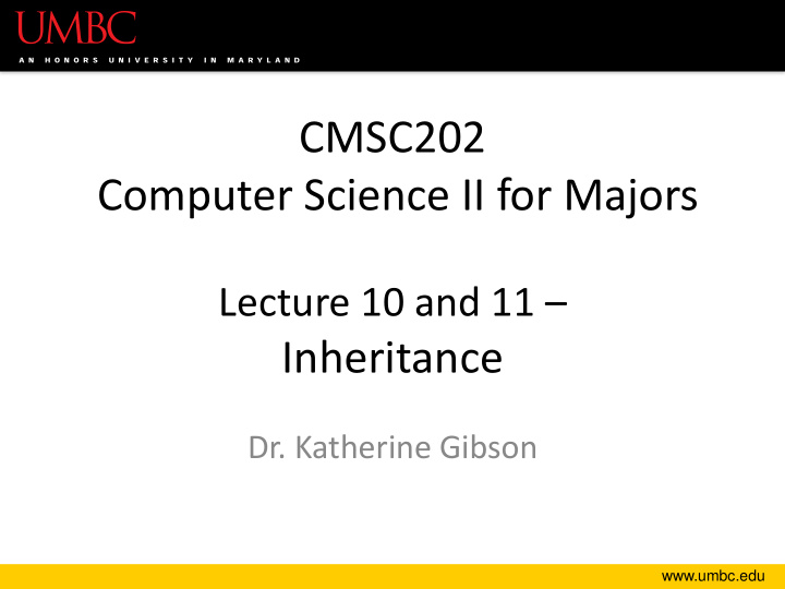 computer science ii for majors