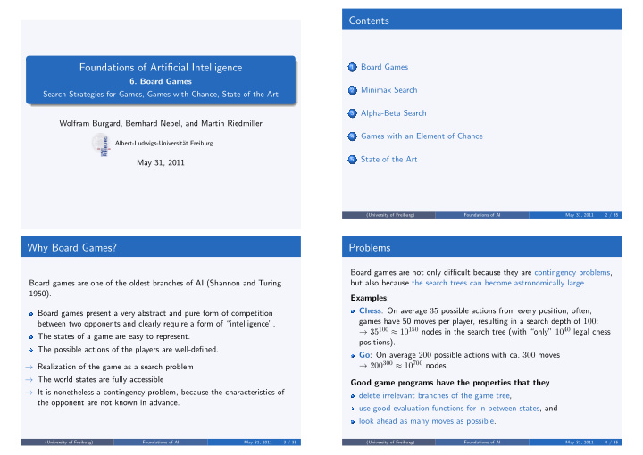 contents foundations of artificial intelligence