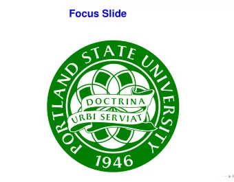 Focus Slide  .  p.1  .  p.2  CONTINUITY  .  p.2  CONTINUITY      .  p.2  CONTINUITY