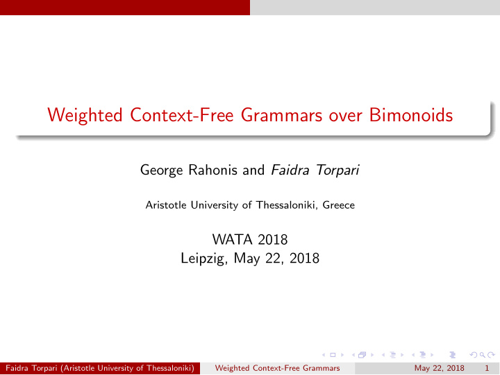 weighted context free grammars over bimonoids