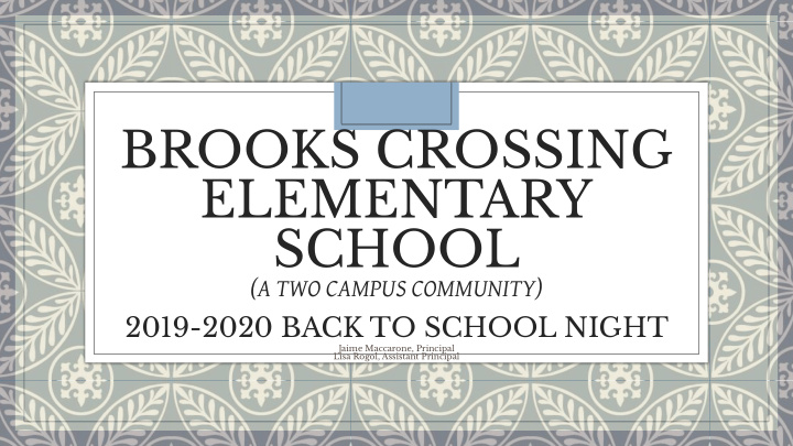 brooks crossing elementary school