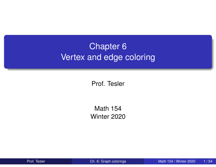chapter 6 vertex and edge coloring