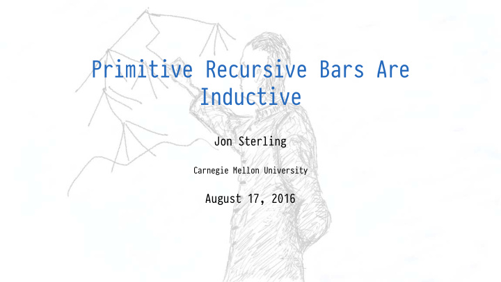 primitive recursive bars are inductive